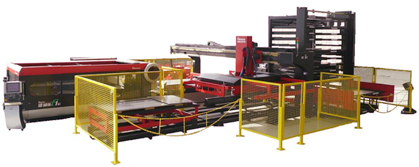 AMS Laser Automation Equipment Machine Setup